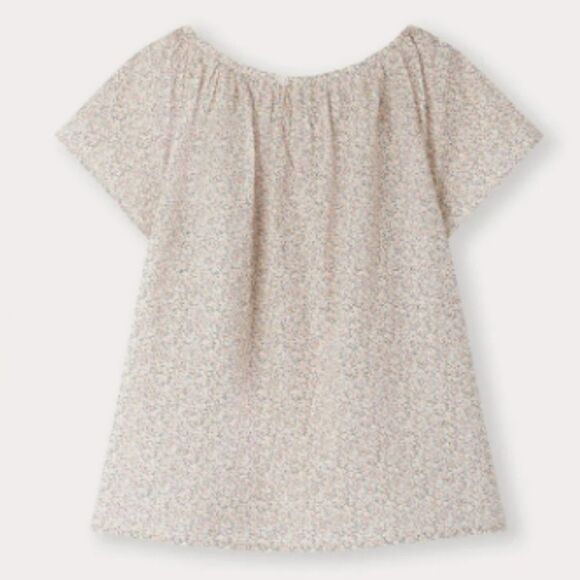 Bonpoint Girls Blouse Smockee Grenade - Picture 2 of 9